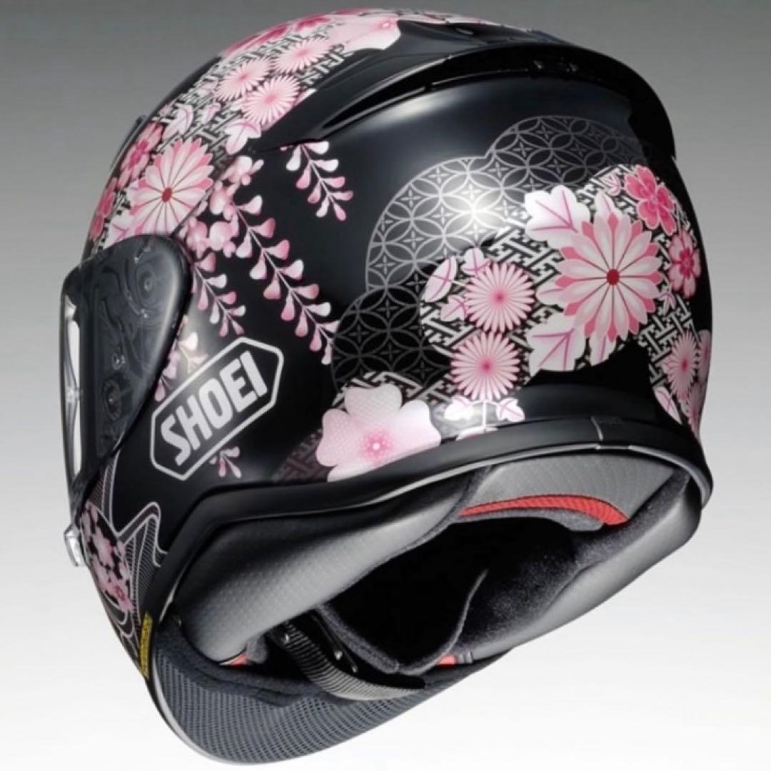 ザ*メ様 SHOEI フルフェイスヘルメット z-7 桜柄