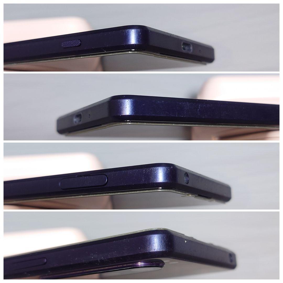 docomo Xperia 1Ⅲ SO-51B パープル バッテリー良好
