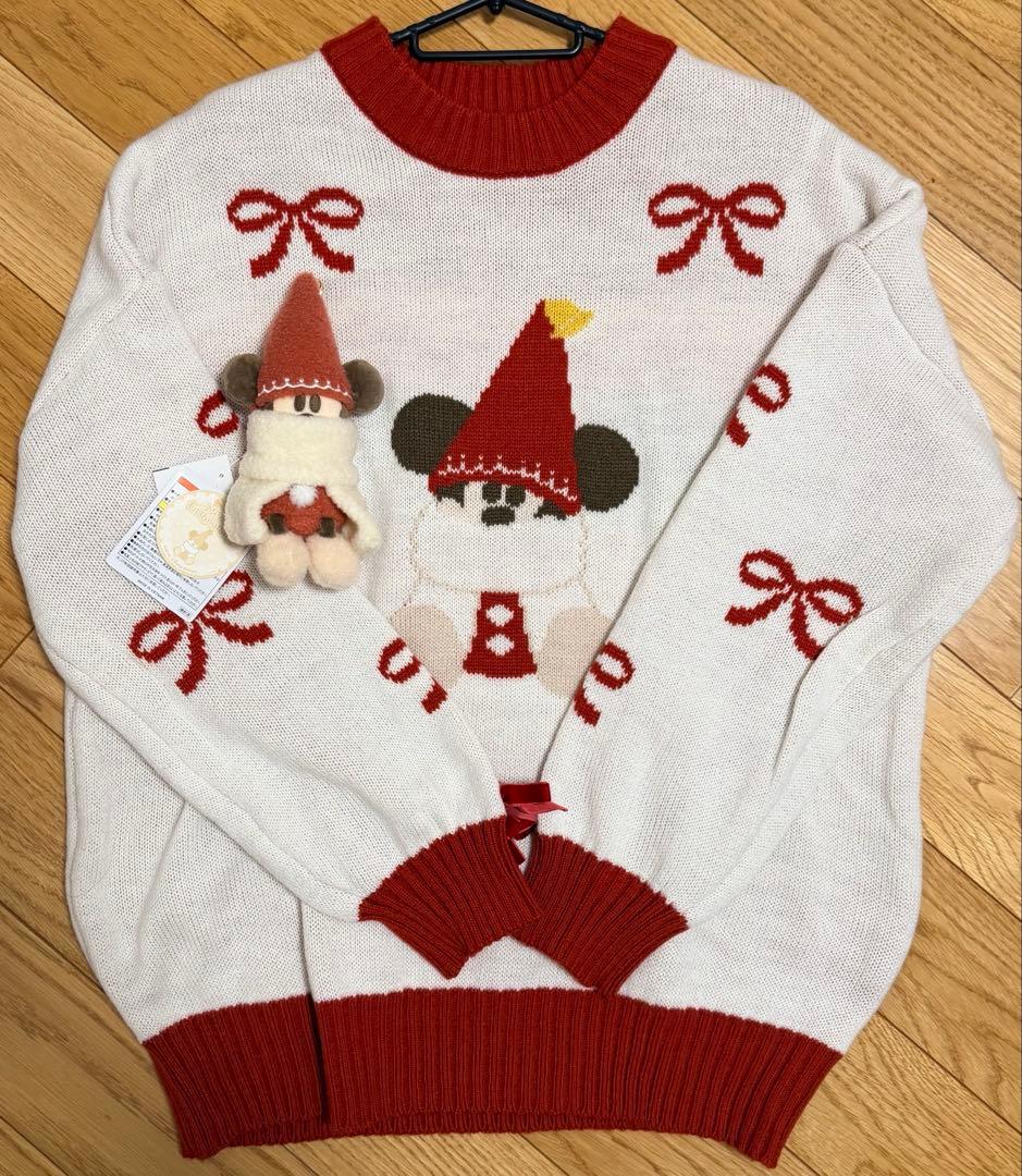 東京ディズニーランド限定 リルリンリン セーター ぬいぐるみバッジ