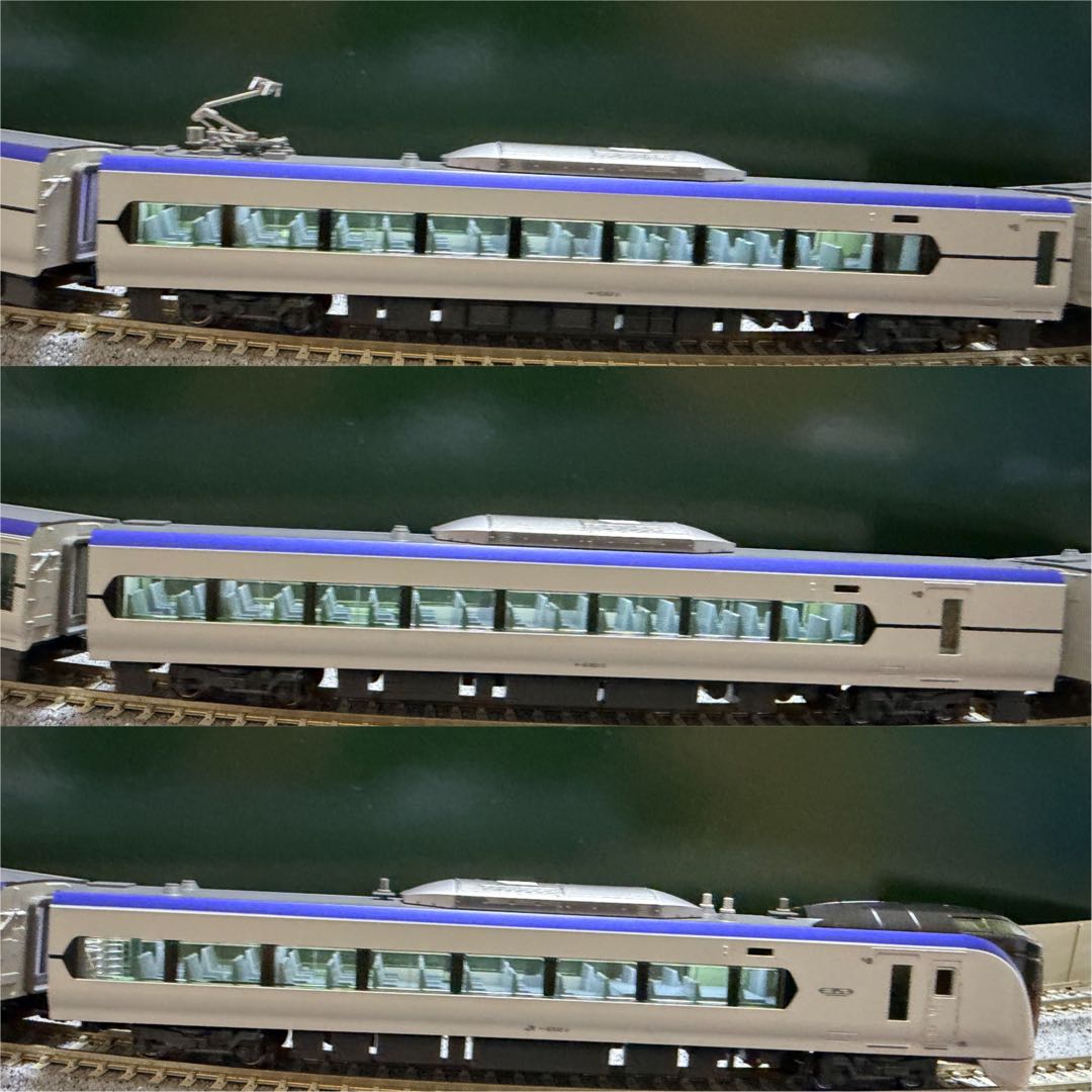【室内灯有】KATO10-1522〜1524 E353系「あずさ・かいじ」12両
