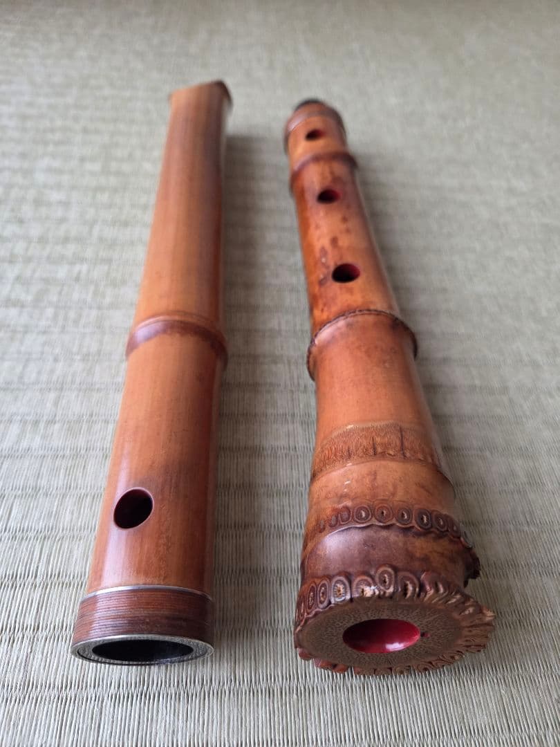 精華銘3印 一尺八寸管 都山流