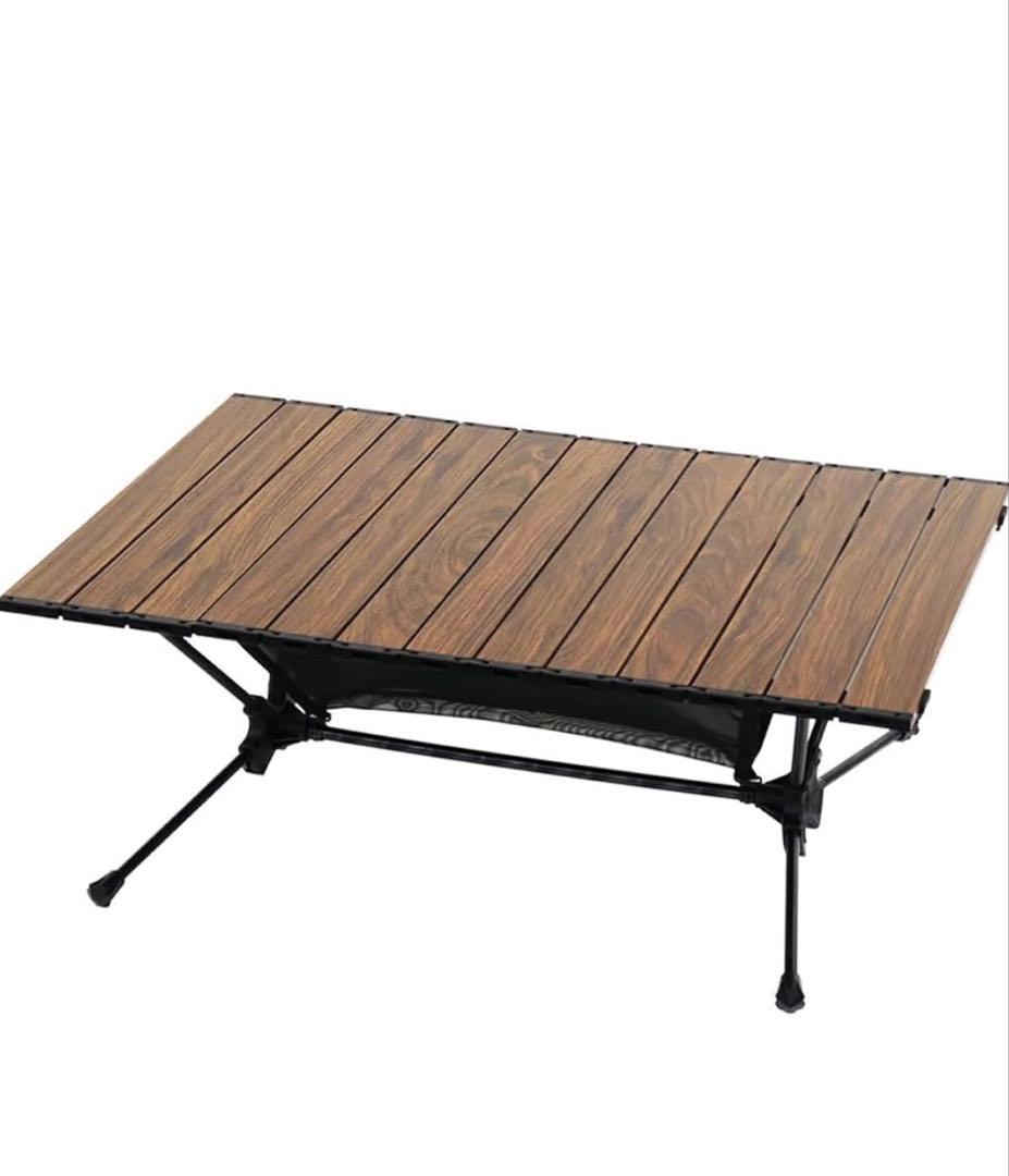 【美品】ogawa(オガワ) アウトドア ロールテーブルM／ダークブラウン