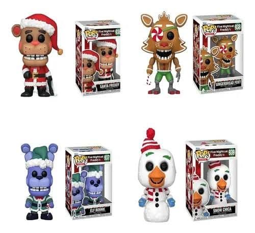 ファイブナイツアットフレディーズ　ホリデー　フィギュア