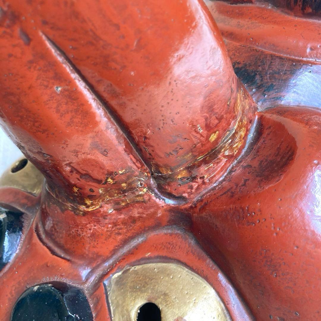 巨大天狗面　骨董　アンティーク