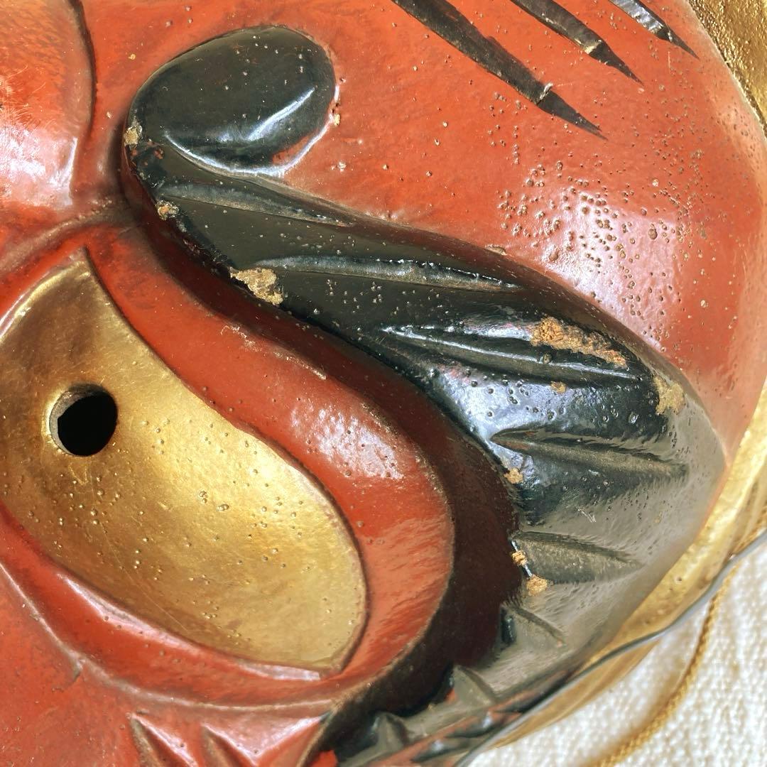 巨大天狗面　骨董　アンティーク