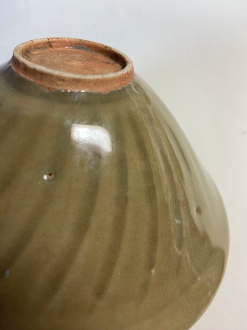 耀州窯　青磁　画花紋　送料込み1003