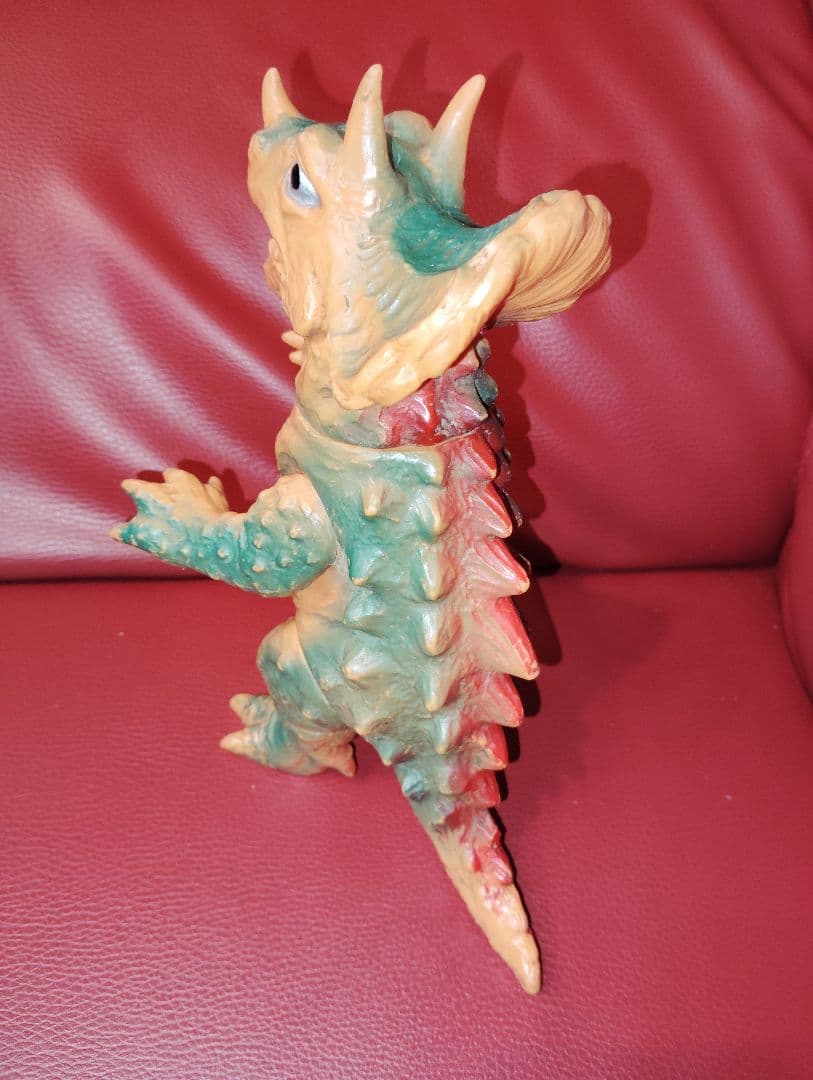 ま*さ様 激レア！ パチ怪獣　トリケラン 三浦トーイ 昭和レトロ 当時物 当時も