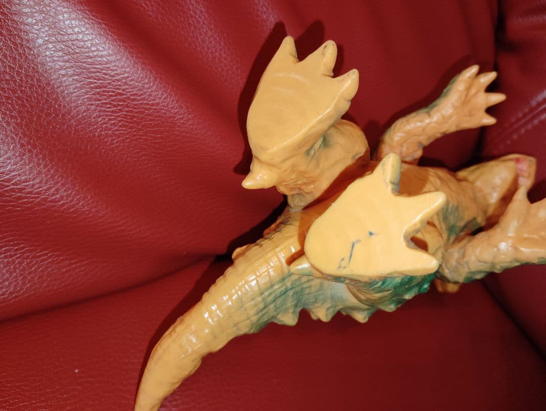 ま*さ様 激レア！ パチ怪獣　トリケラン 三浦トーイ 昭和レトロ 当時物 当時も