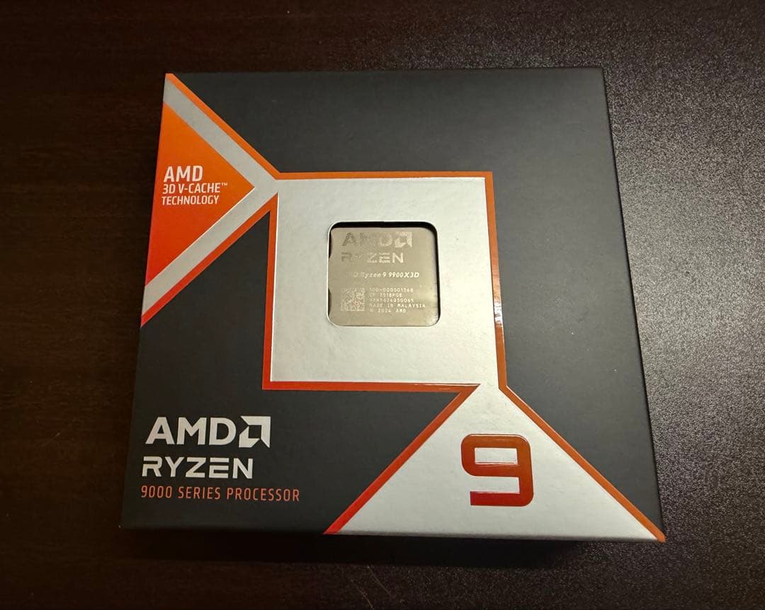 ［美品］AMD Ryzen 9 9900X3D