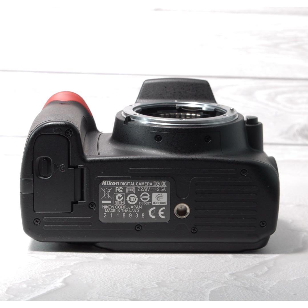 美品✨Nikon D3000 AF-S 18-55mm レンズキット スマホ転送