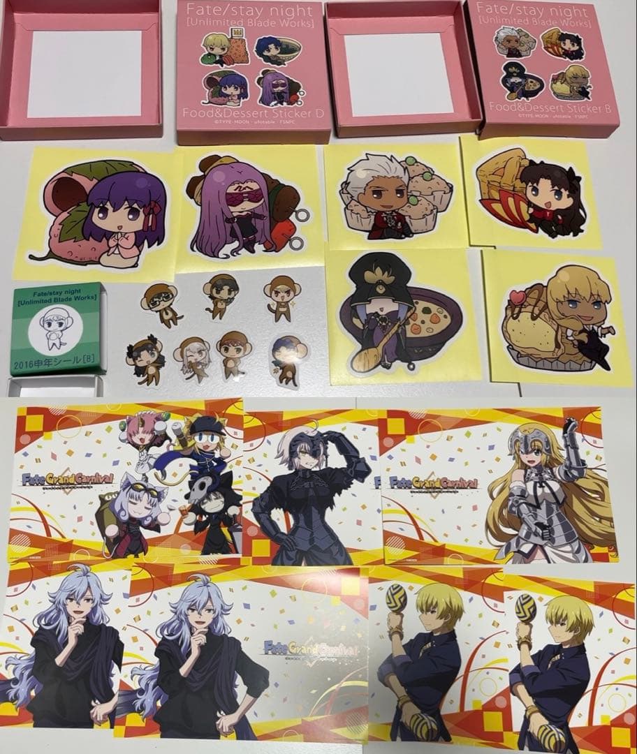 Fate fgo 缶バッジ　DINING ufotable 武内崇　フィナーレ