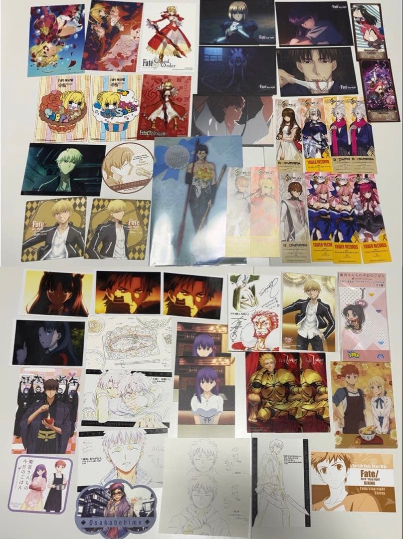 Fate fgo 缶バッジ　DINING ufotable 武内崇　フィナーレ