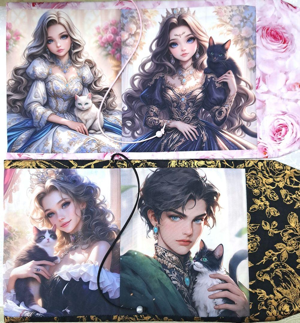 メモリー㉑ブックカバー、スマホポーチ