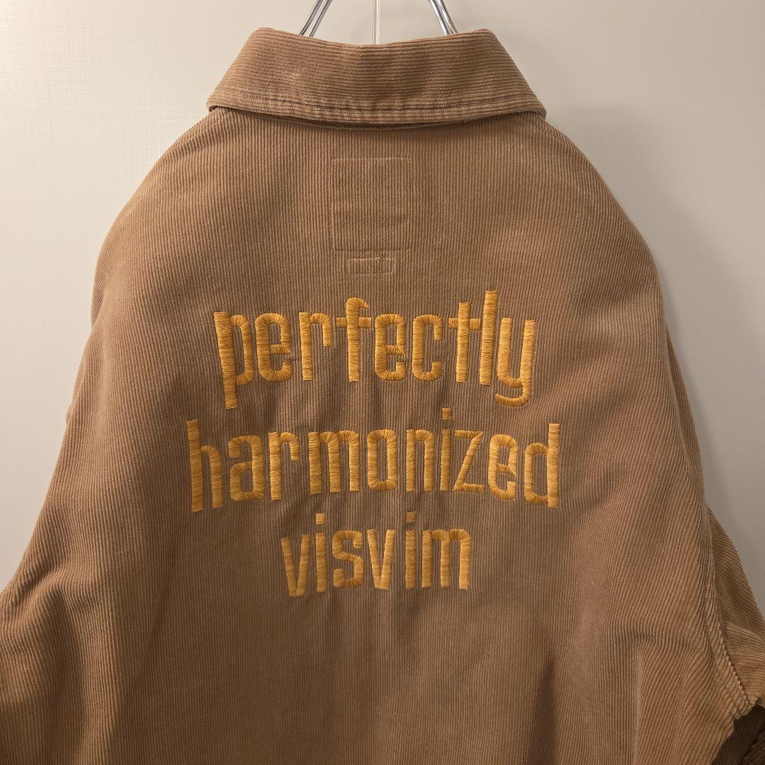visvim RED SUN JKT CORDS size3 刺繍