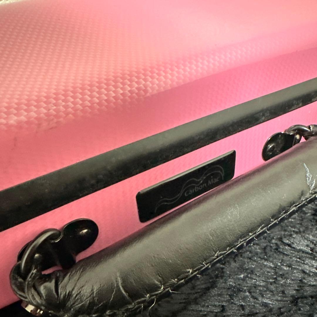 Carbon Mac バイオリンケース ハードケース ピンク 弦楽器 4/4