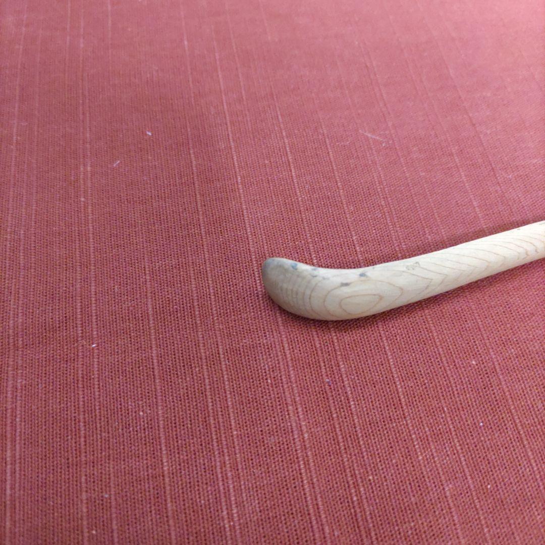 値下げ★超希少★法隆寺天平古材茶杓　金堂修復の残材　二月庵　南都住杏仙作　銘：夢