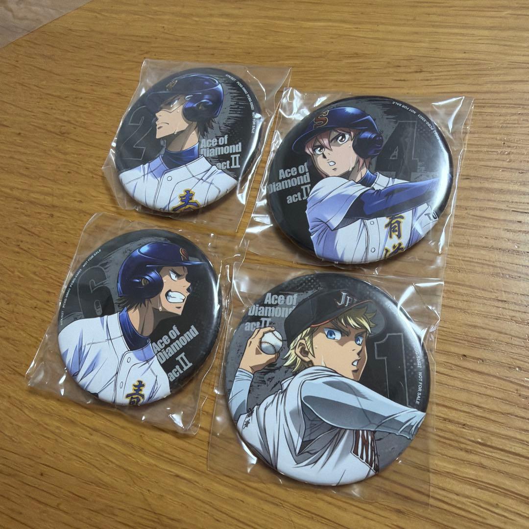 ダイヤのA DVD Blu-ray 特典　缶バッジ　ブルーレイ　御幸和也