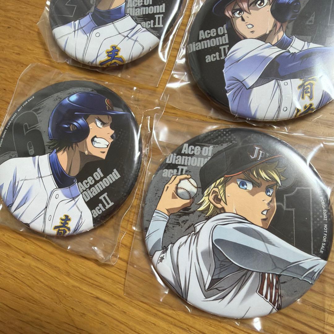 ダイヤのA DVD Blu-ray 特典　缶バッジ　ブルーレイ　御幸和也