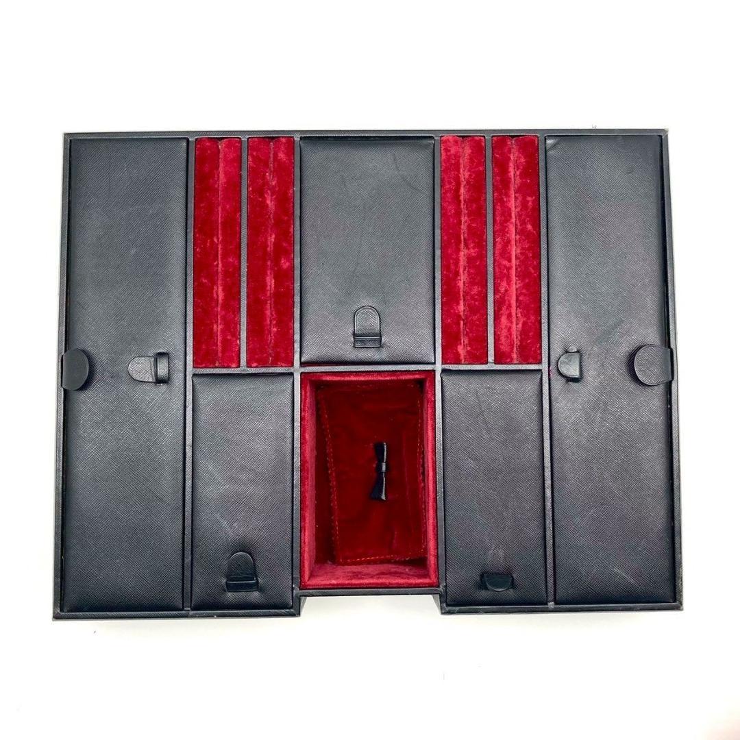 グッチ ジュエリーケース アクセサリーボックス ブラック レッド 70926