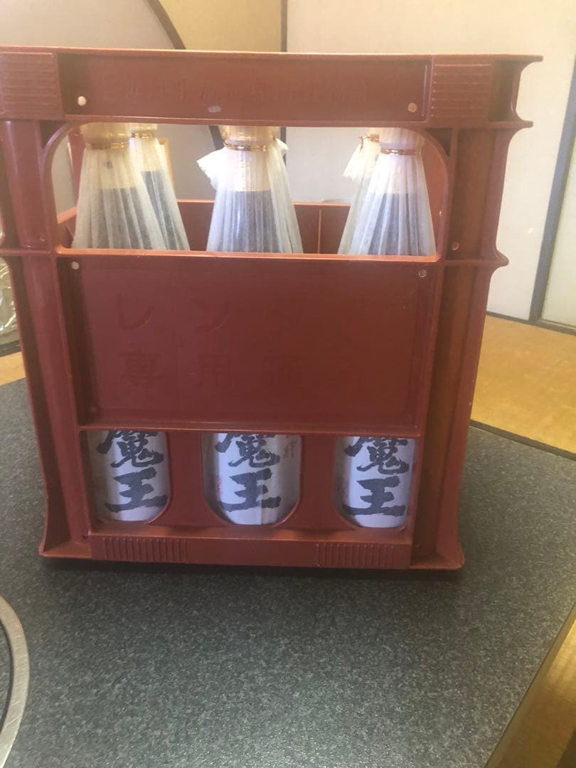 魔王☆最安値☆値引き交渉⭕️です、本格プレミア芋焼酎25度°1800m、6本セット