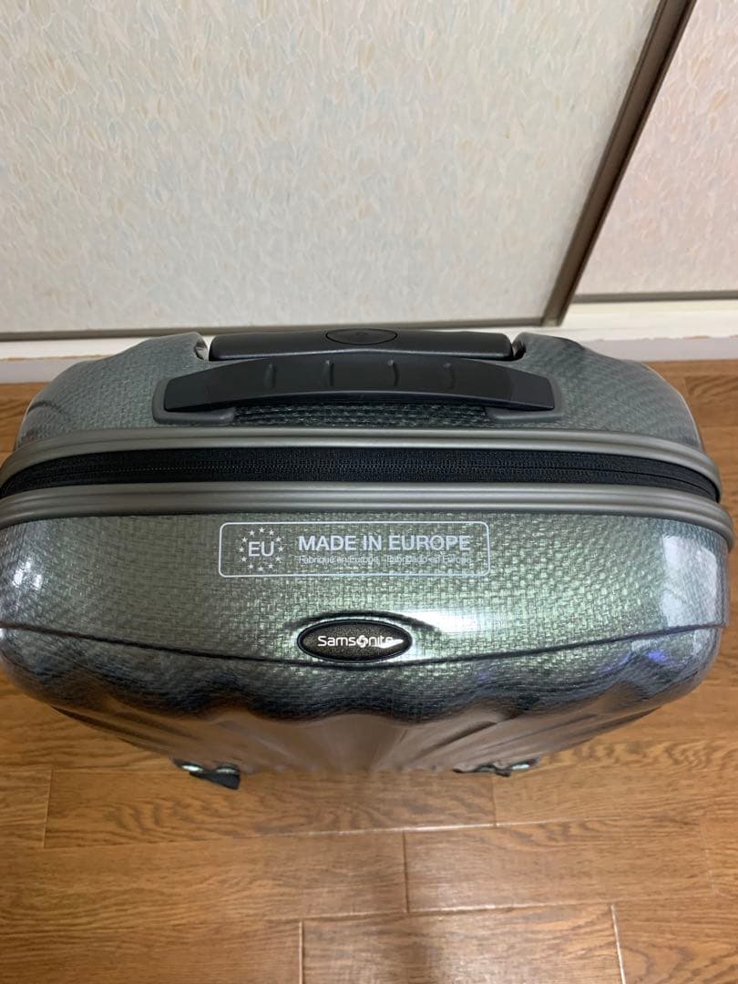 サムソナイト シーライト55EXP 36-42L メタリックグリーン 機内持込み