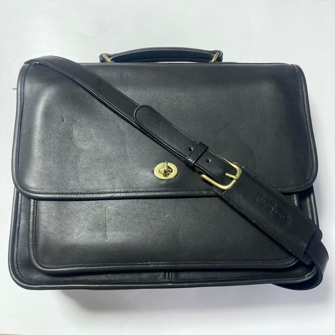 COACH ビジネスバッグ　ウィリス ビジネスバッグ フラップ レザー B