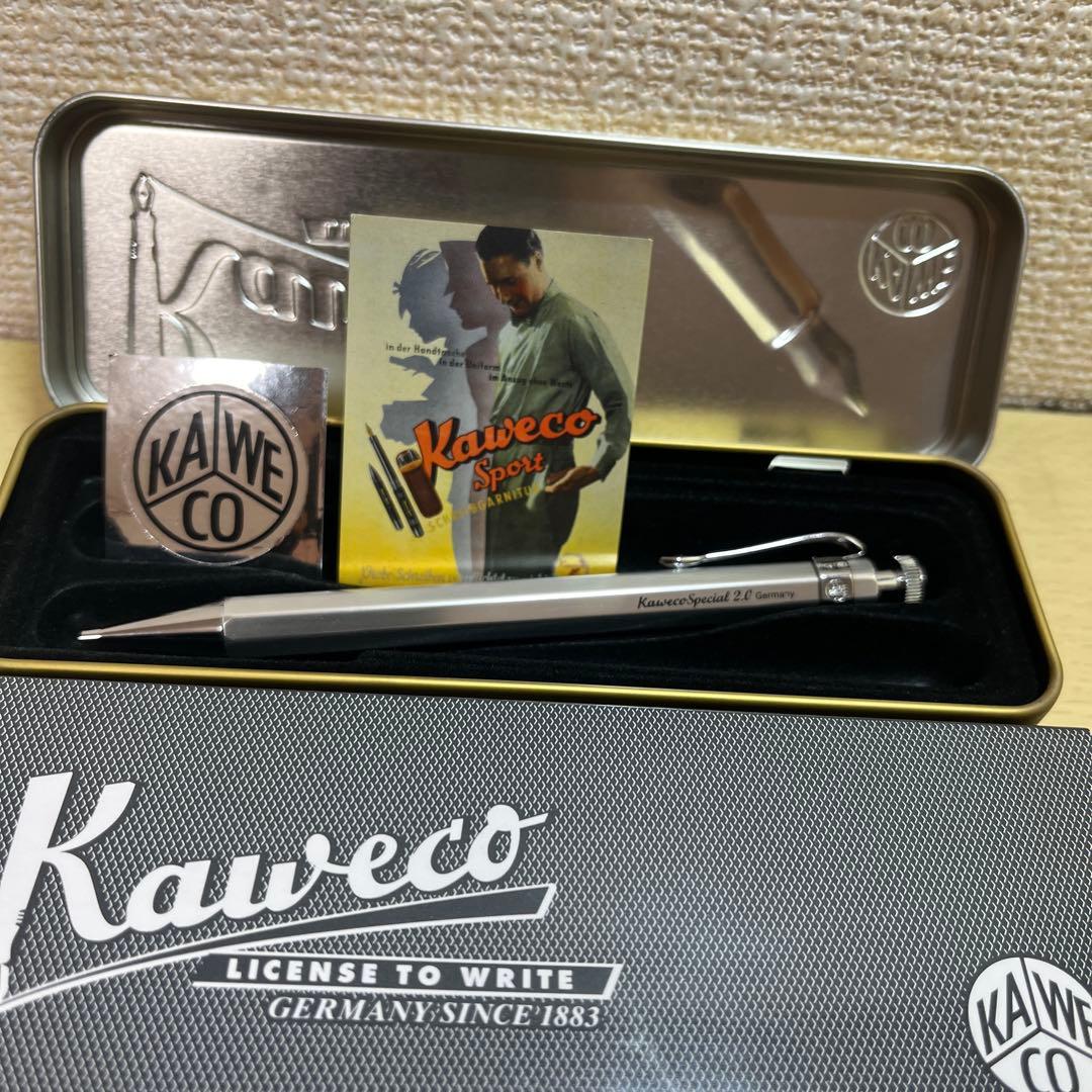 カヴェコスペシャル　シャイニーシルバー　2.0ミリ 廃番　クリップ付き