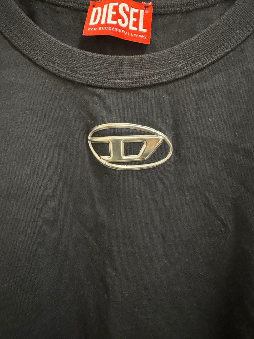 DIESEL ブラック タンクトップ Lサイズ