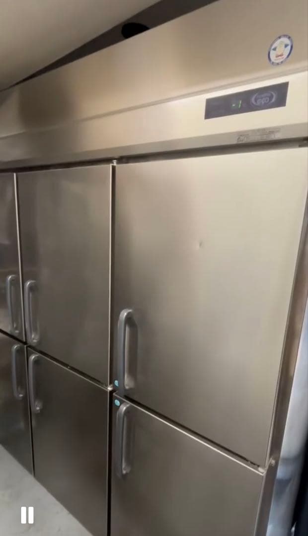 業務用 6ドア縦型冷凍冷蔵庫　フクシマガリレイ