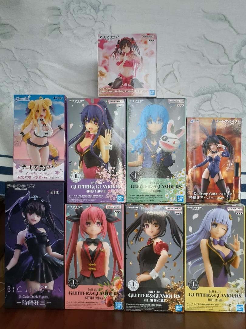 デート・ア・ライブ フィギュアセット（9体セット）