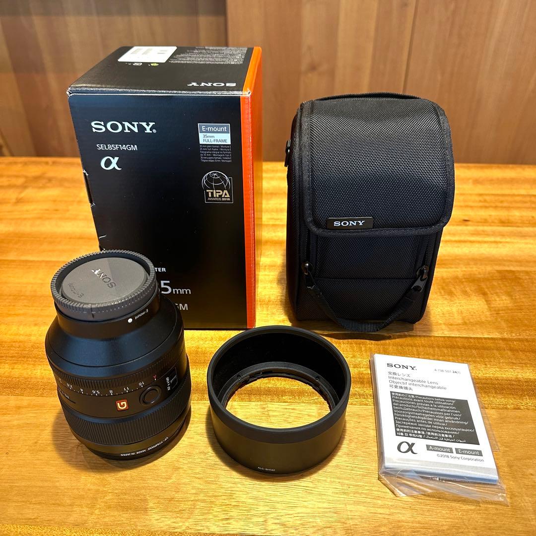 FE85mmF1.4GM Eマウントレンズ SONY α