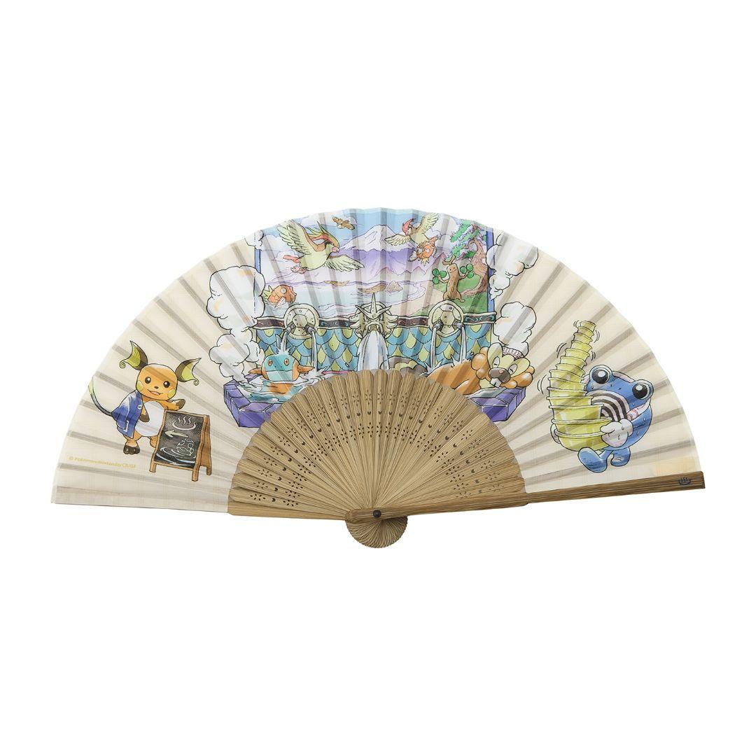 ぽけもんせんと〜 ７点セット ぬいぐるみ キーホルダー 扇子 ポーチ 巾着