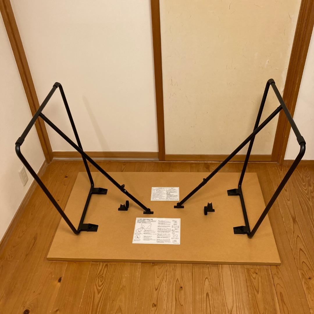 【無印良品】木製折りたたみテーブル　オーク材突板　幅120cm