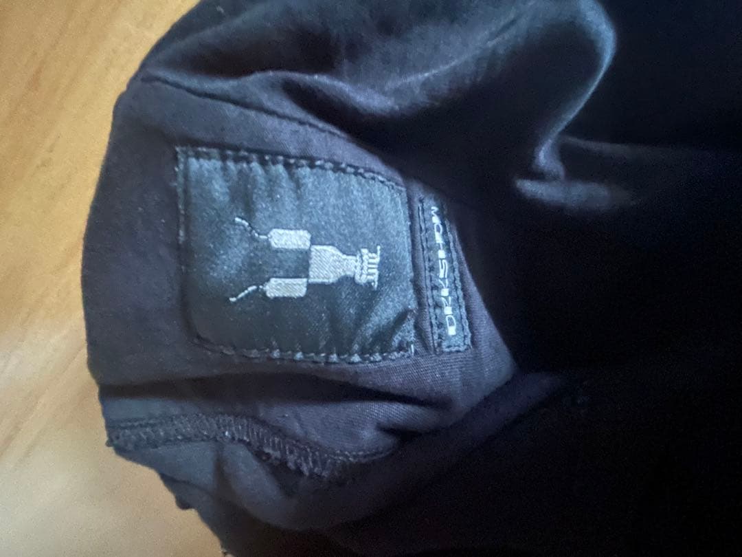 リックオウエンス DRKSHDW サルエルパンツ XSサイズ 黒