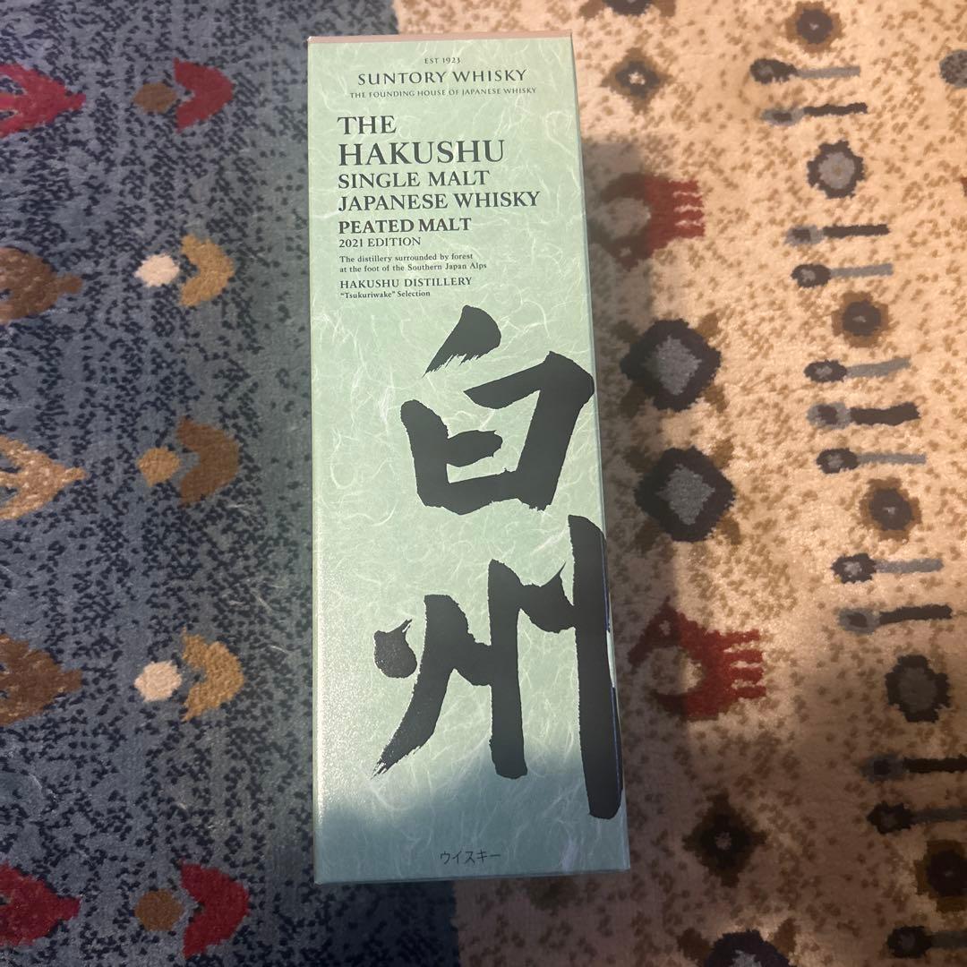 サントリー 白州 ピーテッドモルト 2021 48％ 700ml