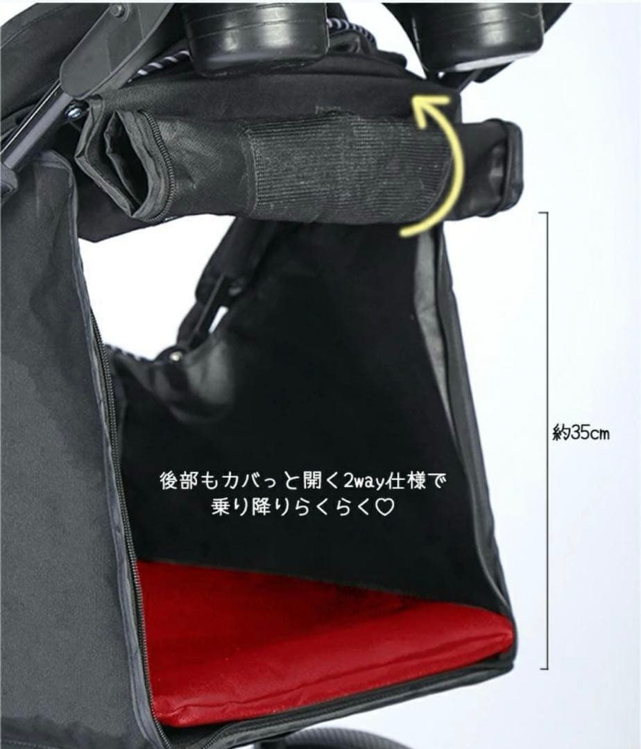 大中型犬 多頭飼い バギー ペットカート ペットキャリー 耐荷重25kg