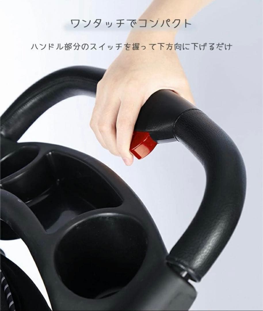 大中型犬 多頭飼い バギー ペットカート ペットキャリー 耐荷重25kg