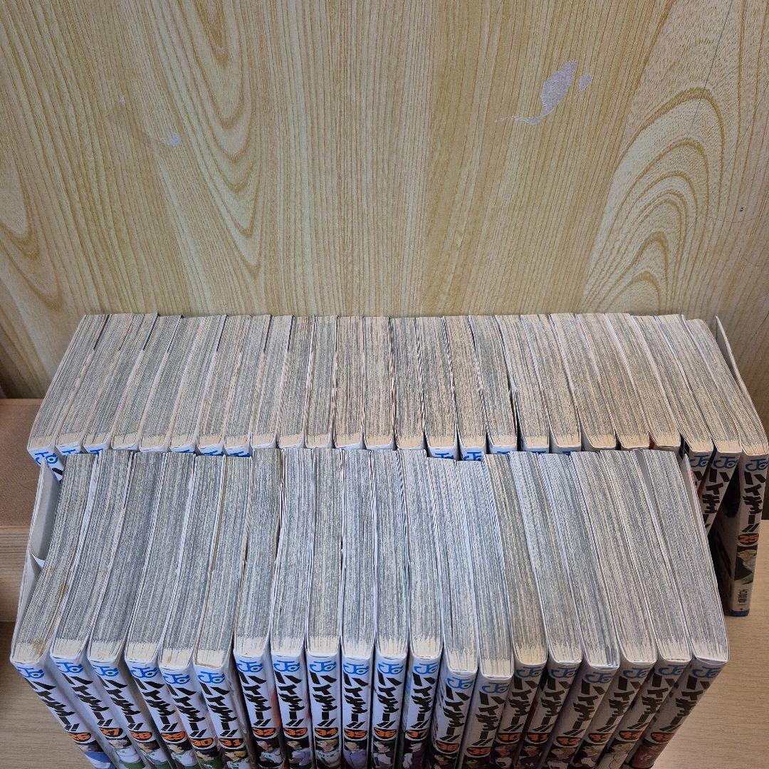 ハイキュー!! 全巻セット 1〜45巻＋おまけ付（缶バ、アクキー、クリアカード）