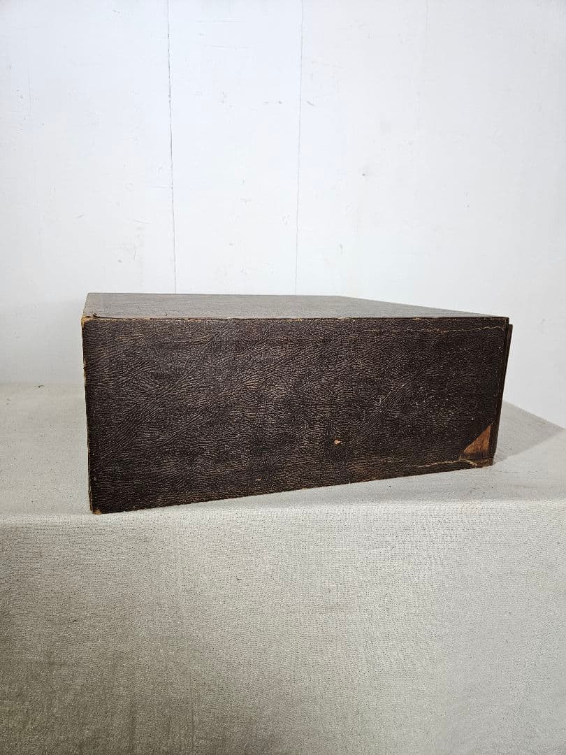 USアンティーク WINEL社製 木製のファイルキャビネット カードホルダー