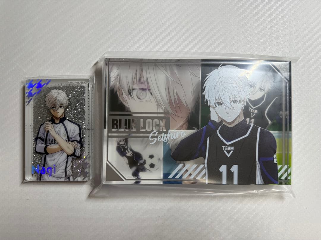 ブルーロック　凪誠志郎　アクリルブロック（2種）　まとめ売り