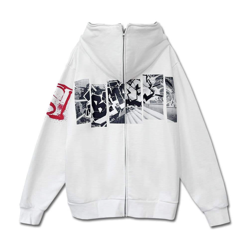 ジップパーカー