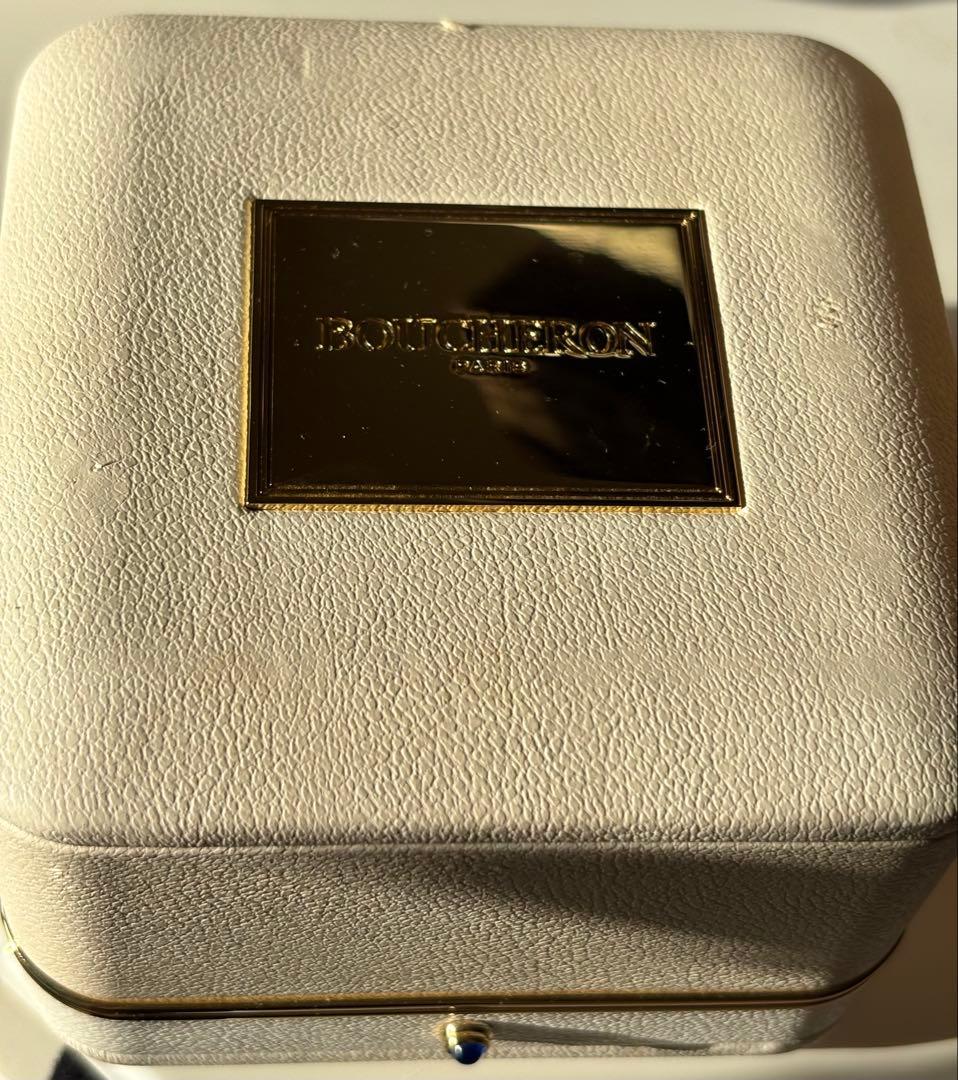 ブシュロン キャトル クルドパリ ミディアム リング 50 イエローゴールド