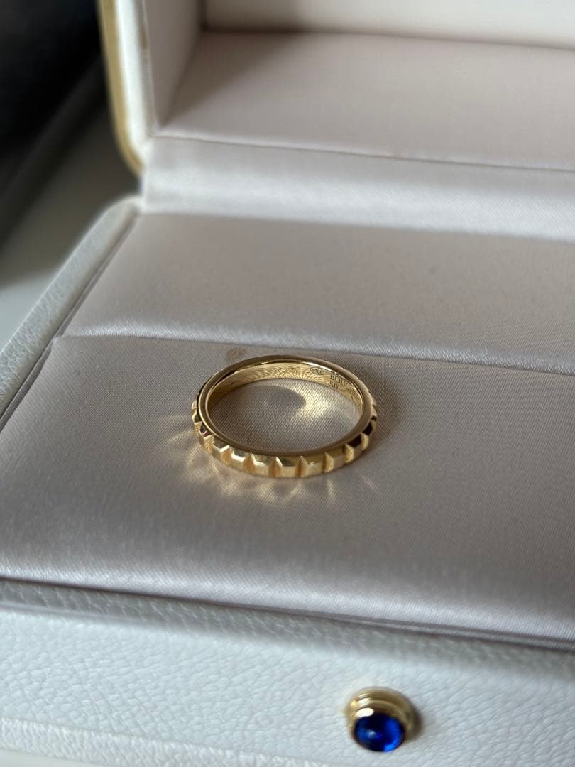 ブシュロン キャトル クルドパリ ミディアム リング 50 イエローゴールド