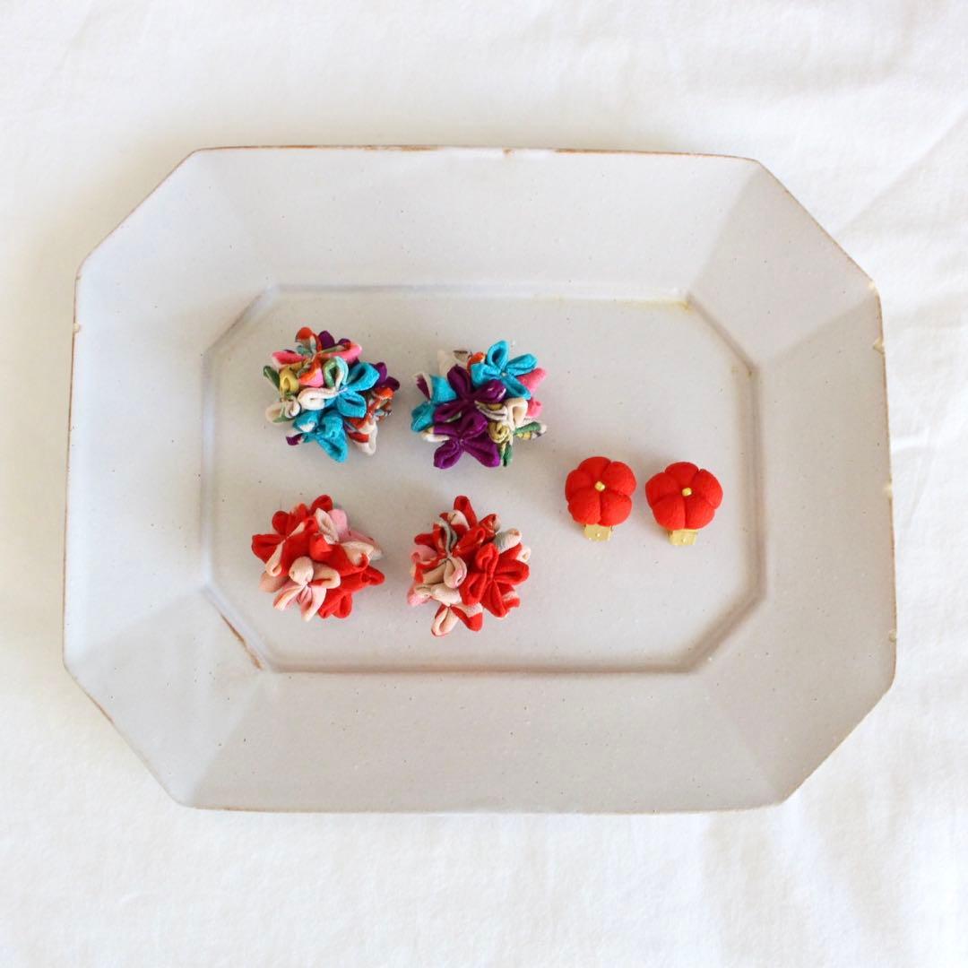 【専用】181.髪飾り 鶴 花 りぼん 着物 子供 七五三