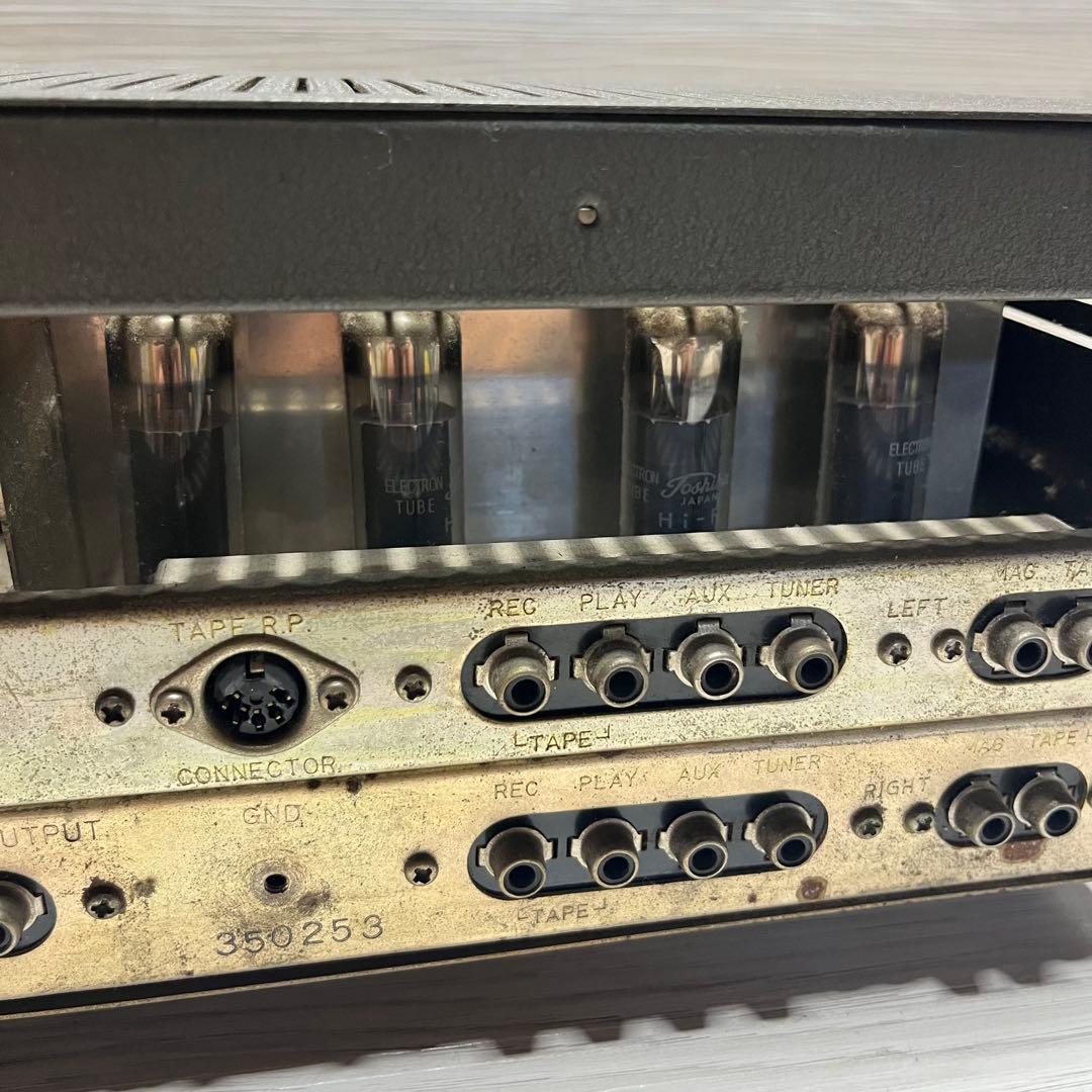 リ*ア様 TRIO 真空管式プリメインアンプ W-46K ジャンク