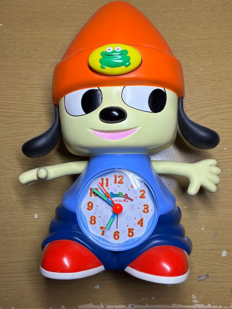 【動作確認済】 リズム時計工業 パラッパラッパー 目覚まし時計 当時物