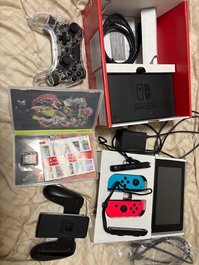 Nintendo Switch 本体 スプラトゥーン23プロコン付き