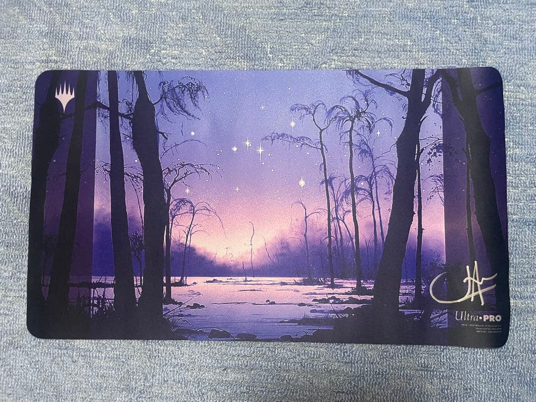 MTG Starlight John Avon サイン入り プレイマット