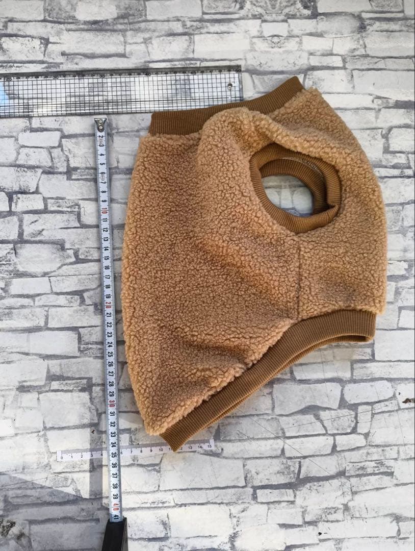 FLYING MIU フレブルちゃんサイズ☆プードルボア★キャメル系