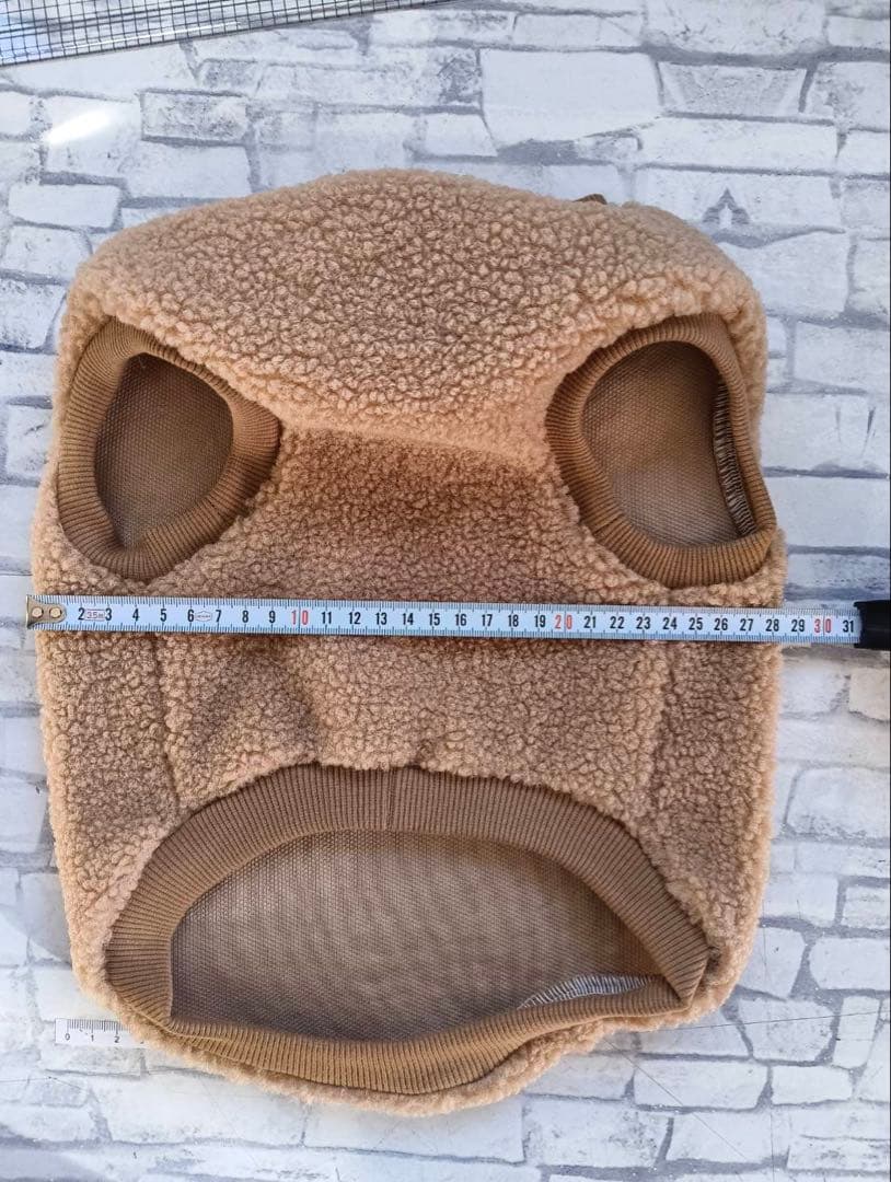 FLYING MIU フレブルちゃんサイズ☆プードルボア★キャメル系